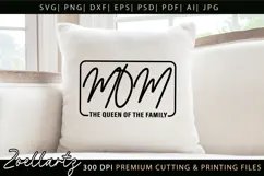 Mothers Day SVG Fathers Day SVG Mom Dad T-shirt Mug Design Product Image 2