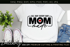 Mothers Day SVG for Cricut Mama Mummy Mom T-shirt Mug Design Product Image 3