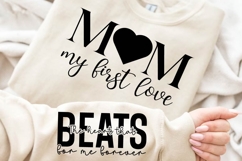 Mom, My First Love SVG Design Product Image 3