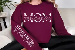 Mom, My Guiding Star SVG Design, Mother's Day SVG Product Image 2