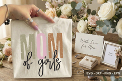 Mom Of Girls - Mother's Day Design Product Image 2