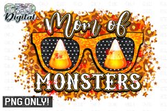 Mom Of Monsters - Halloween Sublimation PNG Only ! Product Image 1