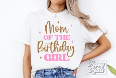 Mom Of The Birthday Girl SVG PNG - First Birthday Girl Shirt Product Image 2