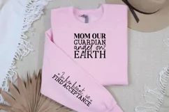 Mom Our Guardian Sleeve SVG, Mother's Day SVG Design Product Image 2
