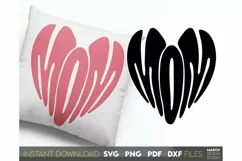 Download this Boho style mom heart design today for a good price. These Mom love design are compatible with Cricut and Silhouette Cutting Machines. Sublimation.
