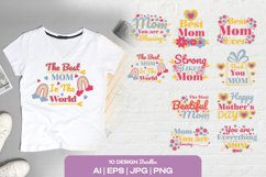 Mom Positive Quotes Bundle SVG Product Image 3