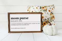 Funny Mom-Themed Definitions | SVG & PNG | Motherhood Product Image 3