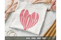 Download this Boho style mom heart design today for a good price. These Mom love design are compatible with Cricut and Silhouette Cutting Machines. Sublimation.