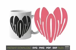 Download this Boho style mom heart design today for a good price. These Mom love design are compatible with Cricut and Silhouette Cutting Machines. Sublimation.