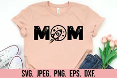 Mom Space Birthday SVG - 1st Birthday Boy Shirt SVG Product Image 2