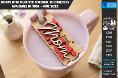 Mother's Day Stanley Topper Laser Cut | Tumbler Decor SVG Product Image 1