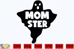 Mom Ster SVG | Monster SVG | Mom SVG | Mother SVG | Mom Life Product Image 3