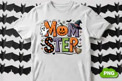 Mom Ster PNG | Halloween Sublimation | Halloween PNG Product Image 3