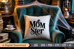 Mom Ster SVG File | Spooky Halloween SVG Product Image 3