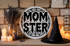 Halloween Round Sign SVG Bundle | Halloween Sign Cut Files Product Image 11