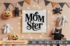 Mom Ster SVG File | Spooky Halloween SVG Product Image 5