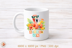 Summer Vibes Sublimation Design Bundle| Preppy Summer Collag Product Image 7