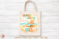Summer Vibes Beach Sublimation PNG| Preppy Summer Collage Product Image 3