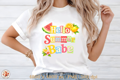 Summer Vibes Beach Sublimation PNG| Preppy Summer Collage Product Image 2