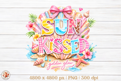 Summer Vibes Beach Sublimation PNG| Preppy Summer Collage Product Image 2