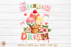 Summer Vibes Beach Sublimation PNG| Preppy Summer Collage Product Image 1