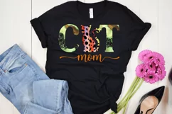 CAT MOM SUBLIMATION -MOTHERS DAY SUBLIMATION