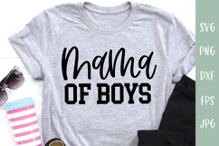 Mama Of Boys - Mom SVG Product Image 1