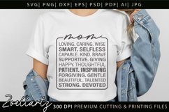 Mom SVG Cut Files Mother's Day SVG Women Empowerment T-shirt Product Image 4