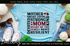 Mothers Day Subway Art SVG Mummy Mama Mom T-shirt Mug Design Product Image 5