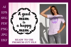 Mom Quote SVG, Mom Quote Tshirt design SVG, Mothers Day SVG Product Image 1