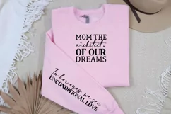 Mom The Architect Of Our Sleeve SVG, Mother's Day SVG Design Product Image 2