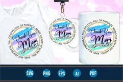 Mothers Day sublimation png, mom quotes svg, mug designs png Product Image 2