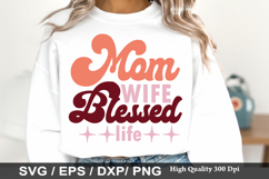 Mother's Day SVG Design - My favorite people call me mom Product Image 4