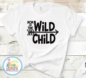 Mom of the Wild Child Arrow Design SVG, EPS, DXF Product Image 2