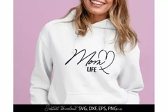 Mothers Day SVG - Mum Shirt Svg - Mom Life SVG - Mom Shirt Product Image 1