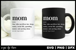 Mom Definition svg file for Mother's Day Product Image 2