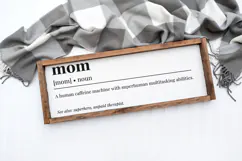 Funny Mom-Themed Definitions | SVG & PNG | Motherhood Product Image 2
