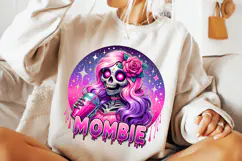 Mombie Skeleton PNG, Funny Skeleton PNG, Sarcastic, Mom Life Product Image 1
