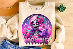 Mombie Skeleton PNG, Funny Skeleton PNG, Sarcastic, Mom Life Product Image 3