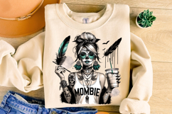 Mombie Girl PNG, Funny PNG, Sarcastic PNG, Sassy PNG, Mom Product Image 3