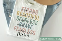 She is Mom SVG | Mother's Day SVG | Mom Sublimation Product Image 1