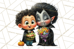 Mama and Me Halloween Monsters PNG Clipart, Mommy And Me Png Product Image 3