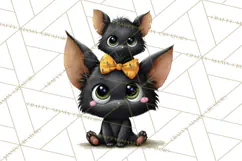 Mama and Me Halloween Monsters PNG Clipart, Mommy And Me Png Product Image 4