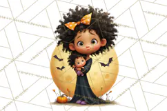 Mama and Me Halloween Monsters PNG Clipart, Mommy And Me Png Product Image 3