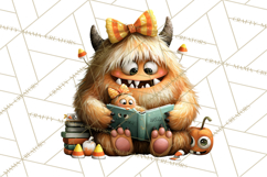 Mama and Me Halloween Monsters PNG Clipart, Mommy And Me Png Product Image 2