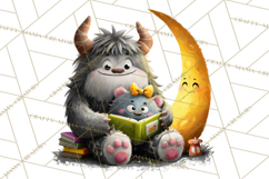 Mama and Me Halloween Monsters PNG Clipart, Mommy And Me Png Product Image 4