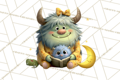 Mama and Me Halloween Monsters PNG Clipart, Mommy And Me Png Product Image 3