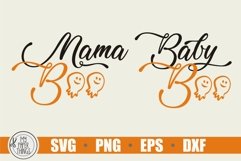 Mommy and me Halloween svg designs. Baby boo svg cut files. These Halloween shirt cut files are compatible with Cricut and Silhouette Cutting Machines