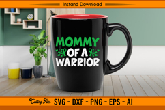 Mommy of a Warrior Liver Cancer Awareness SVG File Product Image 3
