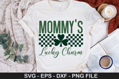 St. Patrick&#039;s Day SVG Design - Mommy s Little Lucky Charm Product Image 3